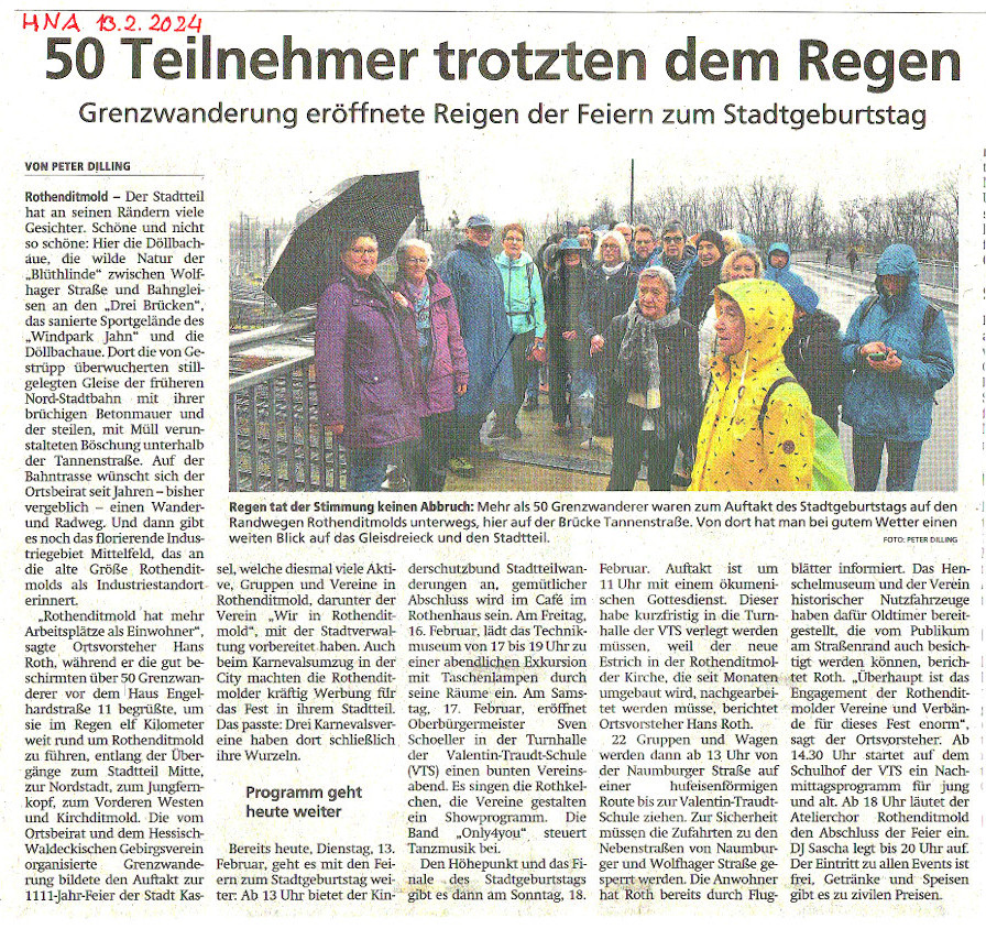 Grenzgang HNA 13.2.2024